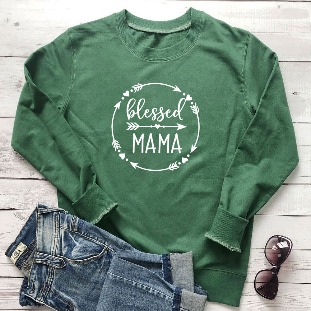 Love printed hoodie