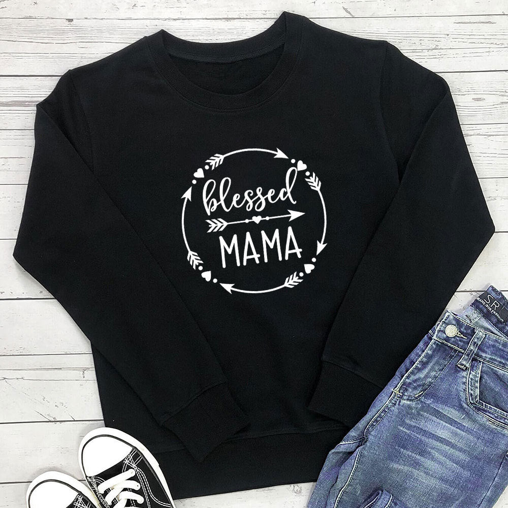Love printed hoodie